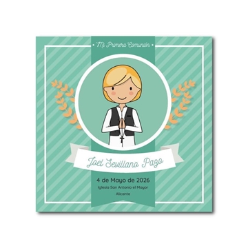 502460- ESTAMPA 1ª Comunión - Imagen 1