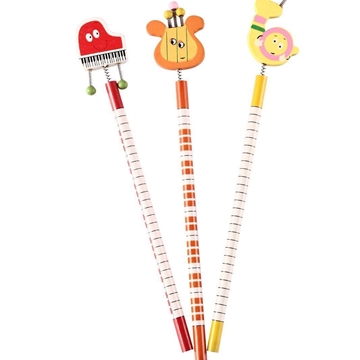 8625 - LÁPIZ DE MADERA DIVERTIDO - Imagen 2