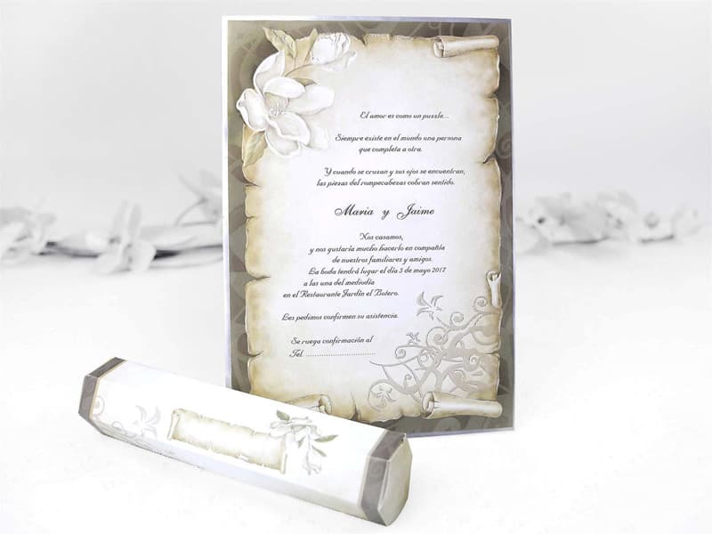 Invitaciones originales