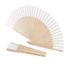 Abanico natural de madera - Imagen 1