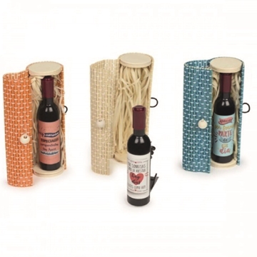 CAJA BAMBÚ + ABRIDOR BOTELLA FRASES - Imagen 1