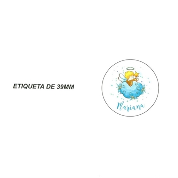 COMUN 34 - Etiqueta redonda - Imagen 1