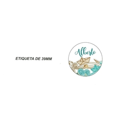 COMUN 35 - Etiqueta redonda - Imagen 1