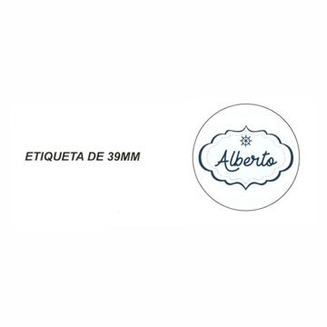 COMUN 36 - Etiqueta redonda - Imagen 1