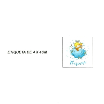 ETIQUETAS PARA BAUTIZOS - Imagen 1