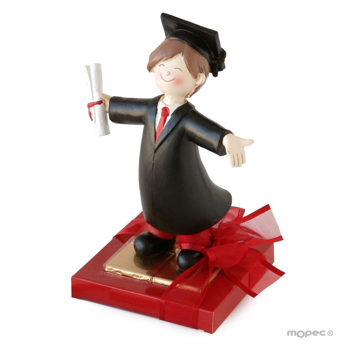 Figura para Tartas de Graduación para Chico - Imagen 1