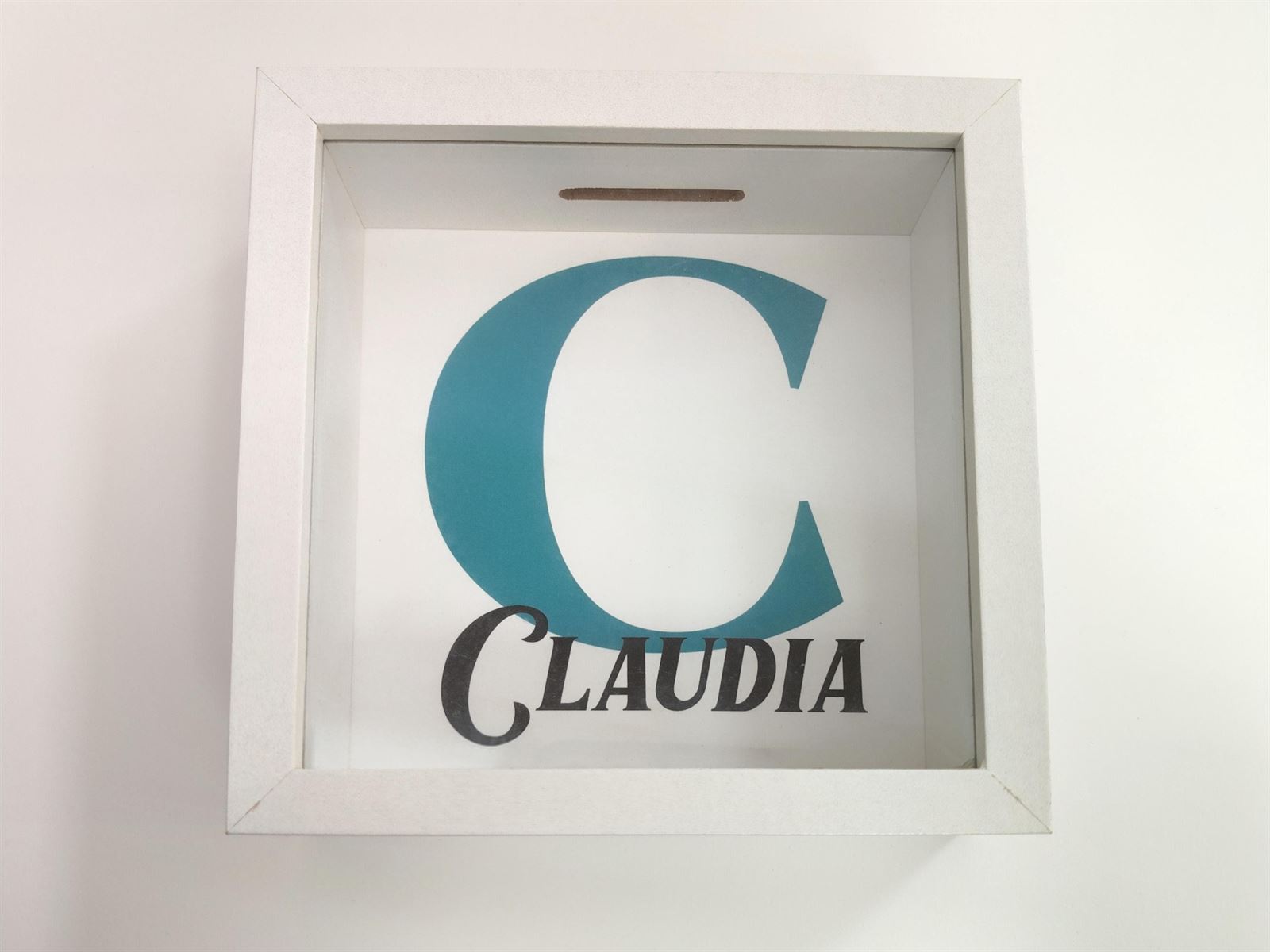 HUCHA PERSONALIZADA - Imagen 1