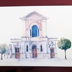 INVITACIÓN BODA ACUARELA - Imagen 1