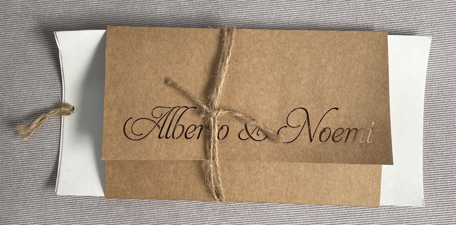 Invitación boda personalizada - Imagen 1