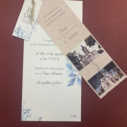Invitaciones de boda - Imagen 1
