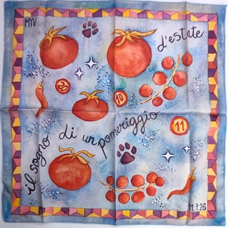 Pañuelo Personalizado Acuarela - Imagen 1