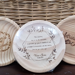 Platos pulpeiros con grabado láser - Imagen 1