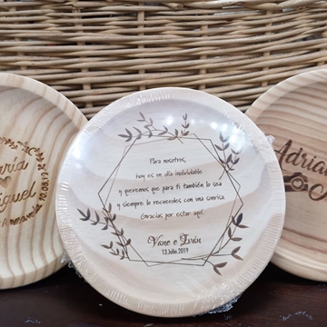 Platos pulpeiros con grabado láser - Imagen 1