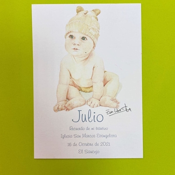 RECORDATORIOS DE  BAUTIZOS - Imagen 1