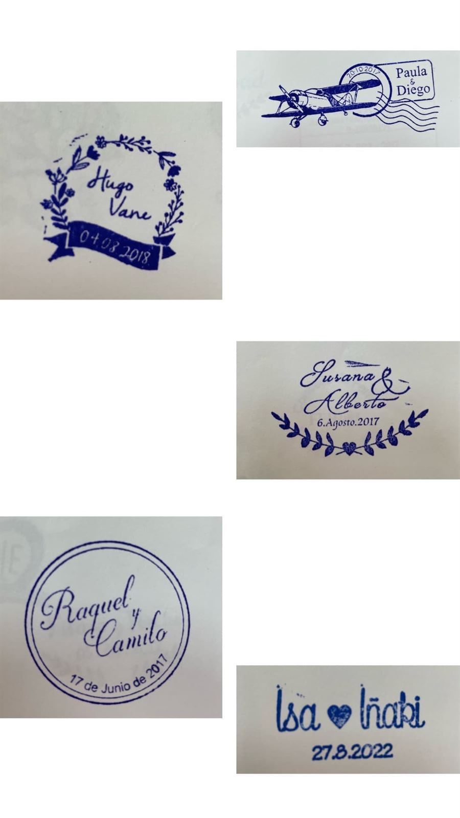 Sello de caucho personalizado - Imagen 1