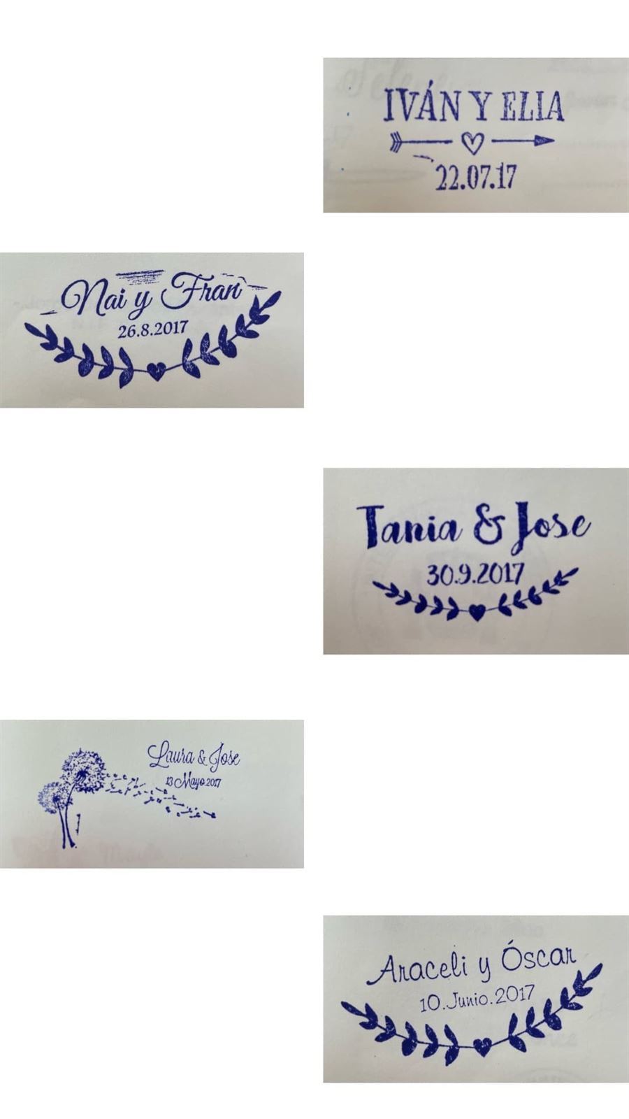 Sello de caucho personalizado - Imagen 3