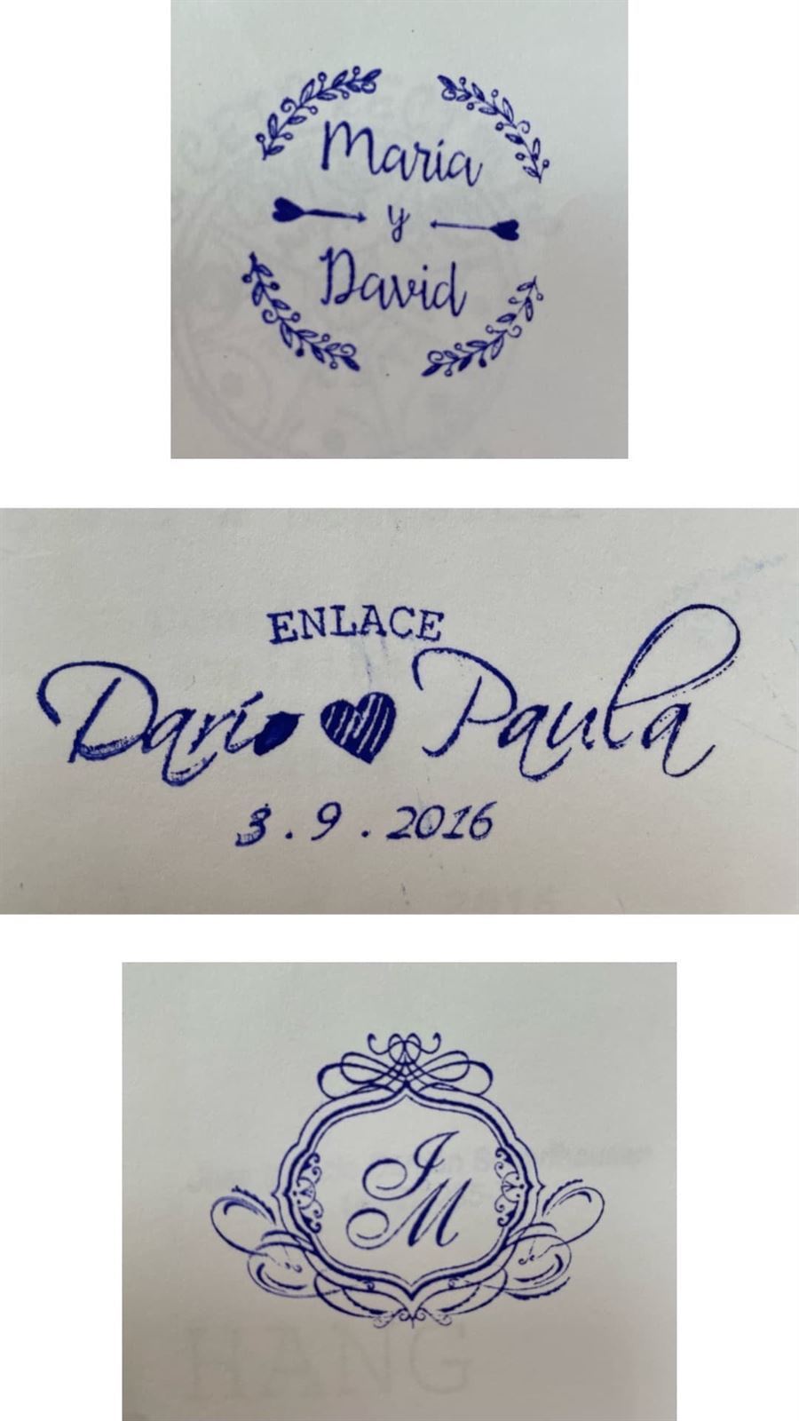 Sello de caucho personalizado - Imagen 4
