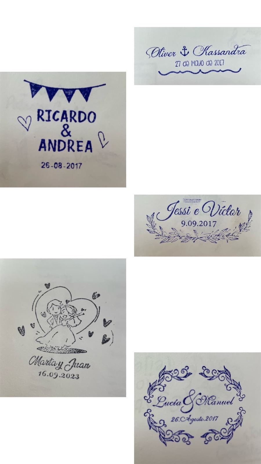 Sello de caucho personalizado - Imagen 6