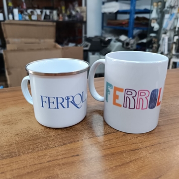 Taza metálica - Imagen 1