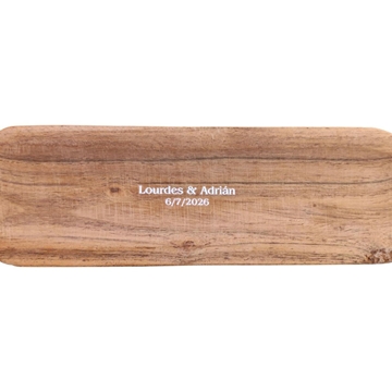 Vacía Bolsillos de Madera Personalizado - Imagen 1